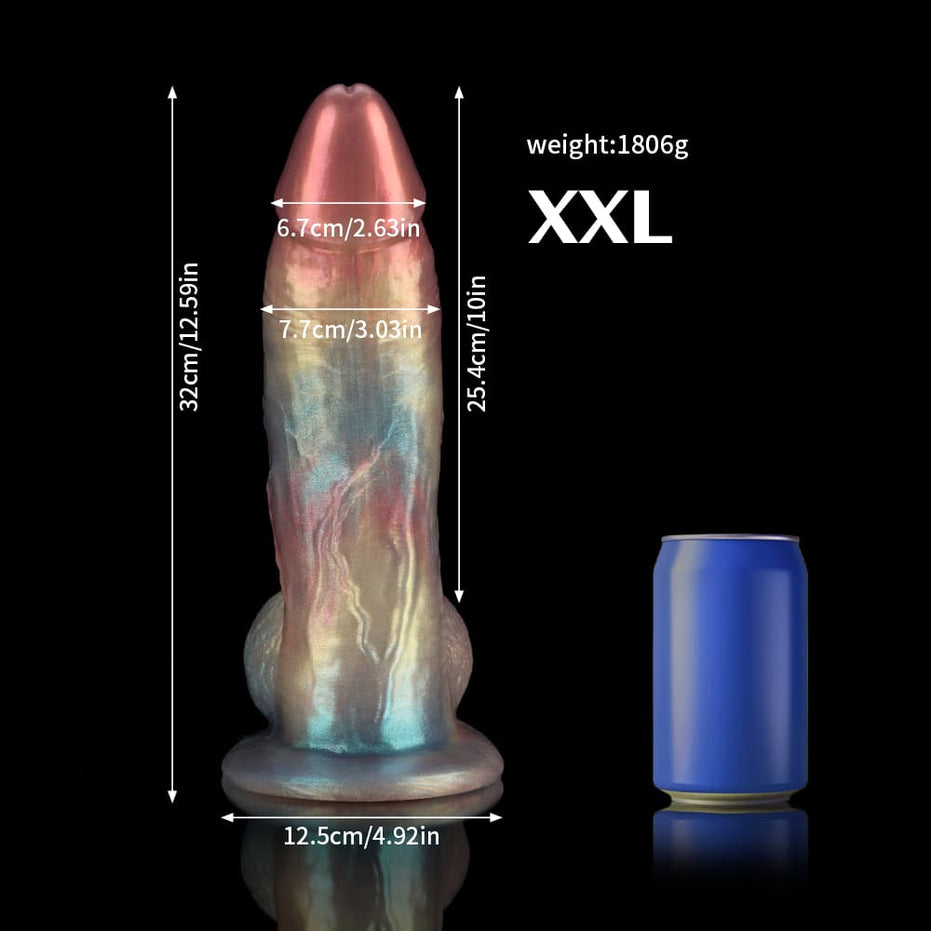 Gentleman Rainbow Fantasy Dildo-Knot Dildo