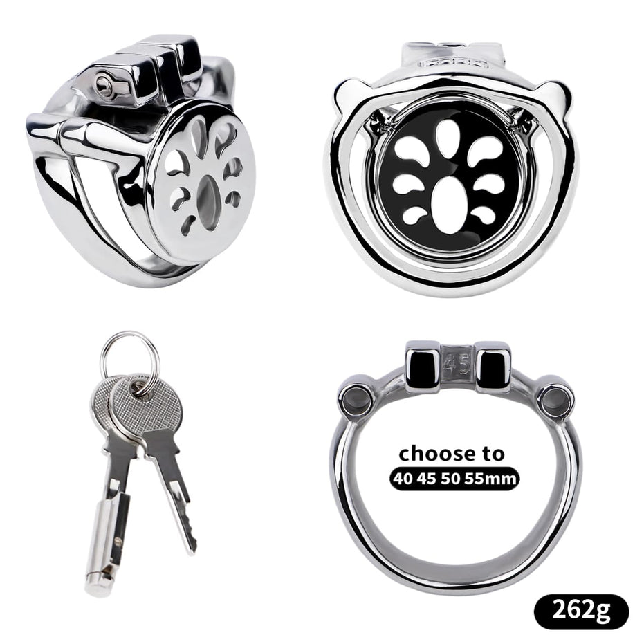 FRRK-265 Thickened Flat Heavy Chastity Cage